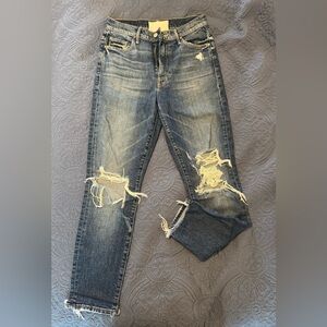 MOTHER The Swooner Crop Jeans